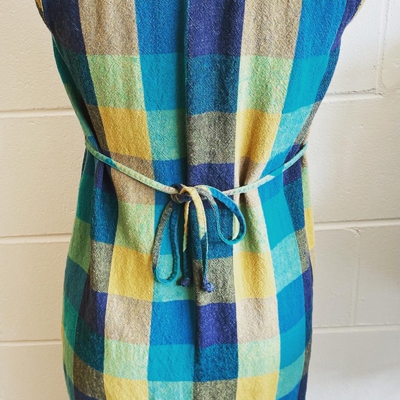 Teddi Petite Checker Dress - Picture 2 of 2